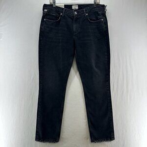 Citizens of Humanity Jeans Womens 30 Racer Low Rise Slim Fit Stretch Denim Black